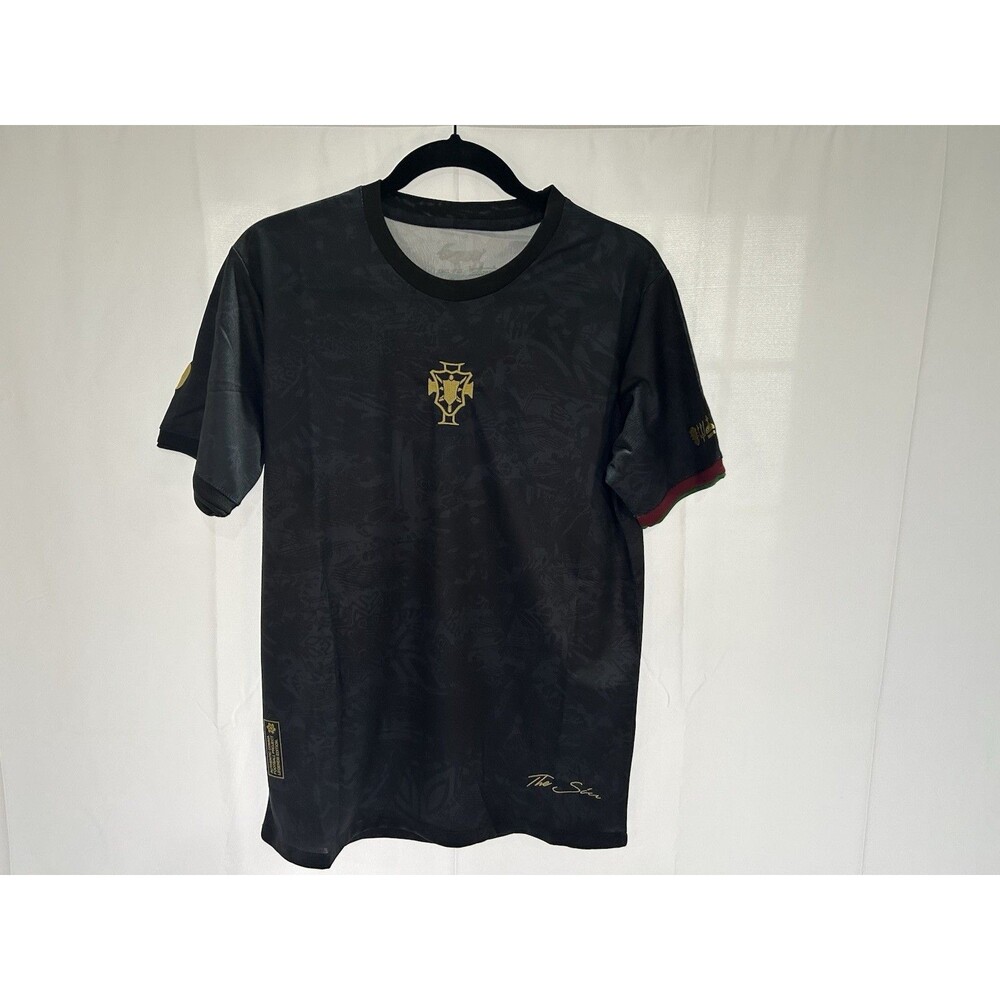 Black Portugal Jersey The SIU Special Edition GOAT NWT